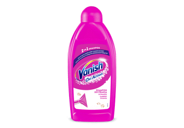 Kilimų šampūnas „Vanish Clean&Fresh“, gaivaus brizo kvapo, skirtas valyti mechaniniu ir rankiniu būdu, 500 ml