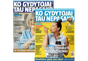 Žurnalas KO GYDYTOJAI TAU NEPASAKO, 1 vnt.