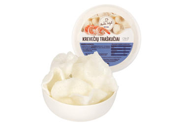 Kepti krevečių traškučiai, 30 g