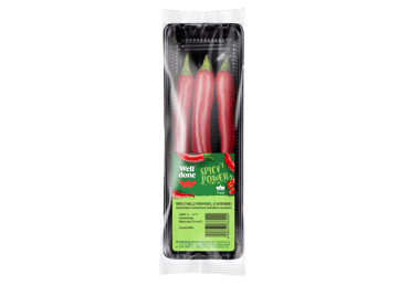 Raudonos aitriosios paprikos WELL DONE, 50 g