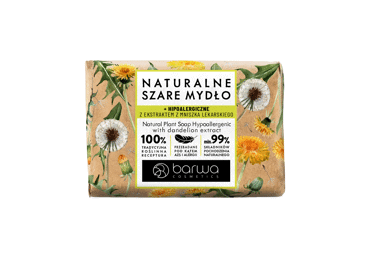 BARWA NATURAL PLANT DANDELION EXTRACT мыло для тела, 90 г