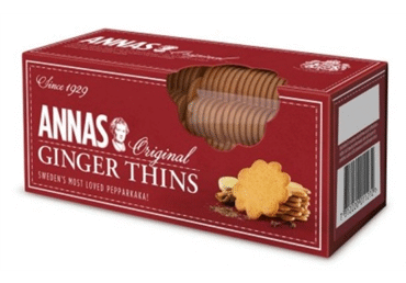 Imbieriniai sausainiai ANNA'S, 150 g