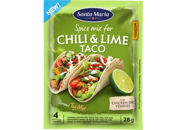 Taco spices SANTA MARIA with hot peppers, 28 g