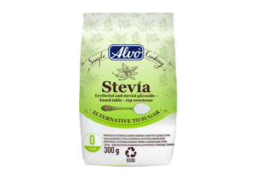Saldiklių mišinys ALVO STEVIA, 300 g