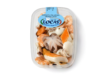 Маринованная закуска из морепродуктов LOCAS, 200 г