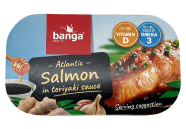 Лосось BANGA с соусом терияки, 120 г