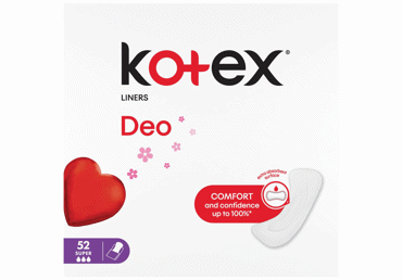 Higieniniai įklotai KOTEX DEO SUPER;52vnt.