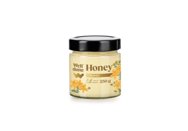 Kreminis medus WELL DONE, 250 g