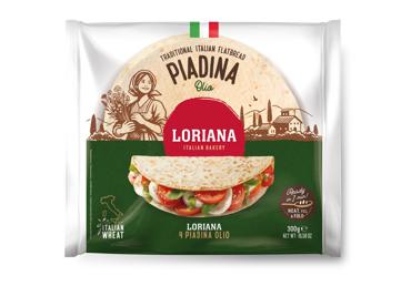 Itališka duona su alyvuogių aliejumi LORIANA, 300 g