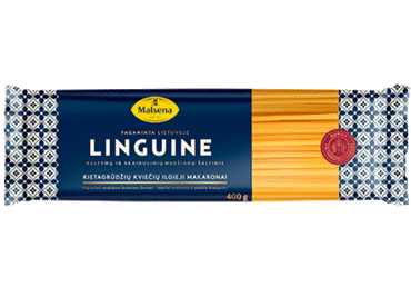 Kietagrūdžių kviečių makaronai MALSENA (liežuvėliai), 400 g