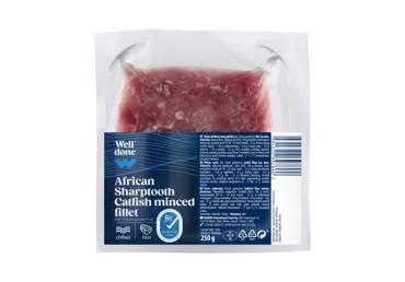 Malta afrikinių šamų plėšikų filė WELL DONE, be odos, atvėsinta, 250 g