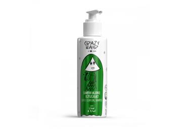 Deep Cleansing Shampoo HISKIN Crazy Hair with Lime and Kiwi Aroma, 300 ml
