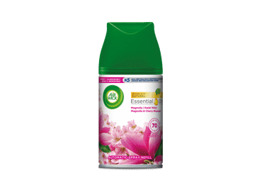 Automatinio oro gaiviklio „Air Wick“ užpildas, žydinčių magnolijų ir vyšnių kvapo, 250 ml.