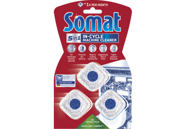 Dishwasher cleaner SOMAT, 3 pcs.
