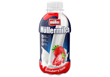 MULLERMILCH, strawberry flavor, 1.4% fat, 400 g