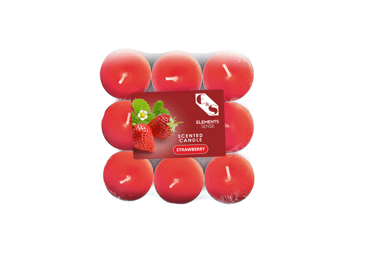 Skridininės kvapniosios žvakės ELEMENTS SENSE, 9 vnt., 9 vnt.
