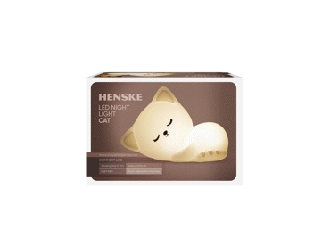 LED naktinė lempa kačiukas HENSKE