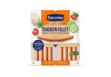 FRANKFURTO vištienos filė dešrelės, II r., 180 g