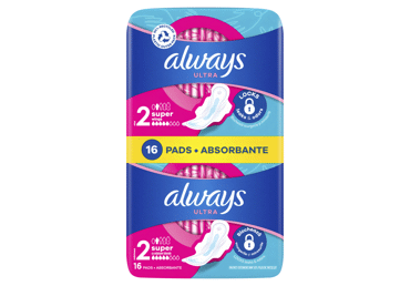 Higieniniai paketai ALWAYS Ultra Super Plus, S2, 16 vnt.