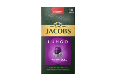 Kavos kapsulės JACOBS LUNGO INTENSO, 52 g