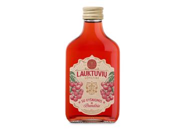 Spir.gėrimas LAUKTUVIŲ UŽPILTINĖ su vyšniomis brendžiu, 200 ml