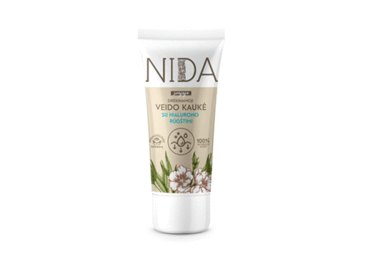 Drėkinamoji veido kaukė NIDA su hialurono rūgštimi, 75 ml