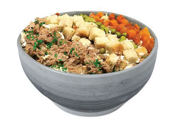 Sluoksniuotos lašišų ir tunų salotos, 1 kg