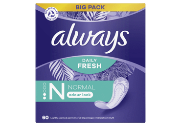 Higieniniai įklotai ALWAYS Normal, Odour Lock, 60 vnt.