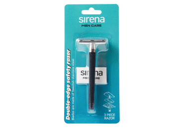 Skustuvo kotelis su peiliuku SIRENA Double-Edge, 1 vnt