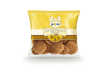Avižiniai sausainiai JAVINĖ, 350 g