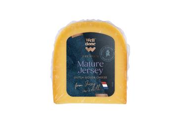 Gaudos sūris JERSEY MATURE WELL DONE, 50 % rieb. s. m., 200 g