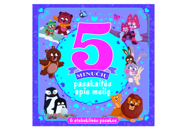 Knyga L. Martin 5 MINUČIŲ PASAKAITĖS APIE MEILĘ, 1 vnt.