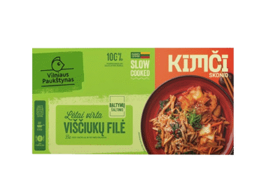 Lėtai virta vištienos filė HEAT & EAT, kimčių skonio, a. r., 400 g