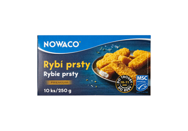 Замороженные рыбные филе палочки NOWACO, 250 г
