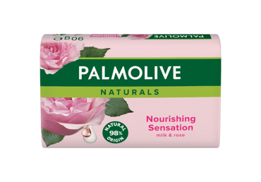 Gabalinis tualetinis muilas PALMOLIVE MILK&ROSE, 90 g
