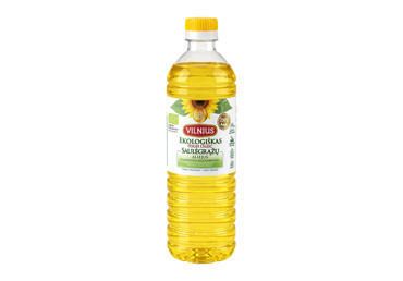 Ekologiškas saulėgrąžų aliejus VILNIUS, 500 ml