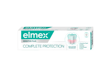 Toothpaste ELMEX SENSITIVE PLUS COMPLETE CARE, 75 ml