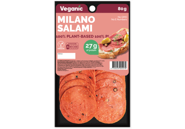 Растительная колбаса SALAMI MILANO, 80 г