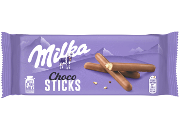 Шоколадные трубочки MILKA CHOCO LILA STIX, 112 г