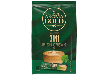Kavos gėrimas AROMA GOLD 3IN1, airiško kremo skonio, 170 g