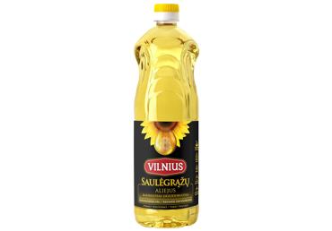 Saulėgrąžų aliejus VILNIUS, 1 l