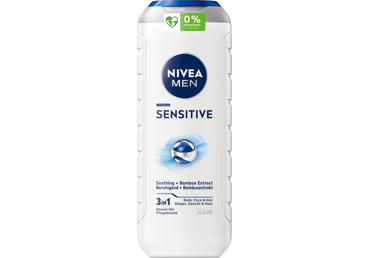 NIVEA Dušo želė vyrams  SENSITIVE, 500 ml