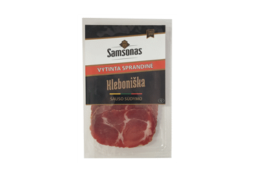 Vytinta KLEBONIŠKA sprandinė, sausai sūdyta, a. r., 100 g
