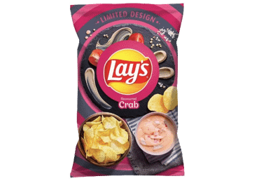 Картофельные чипсы LAY'S, со вкусом краба, 130 г