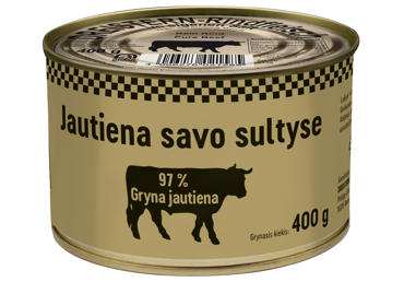 Jautiena savo sultyse, 400 g