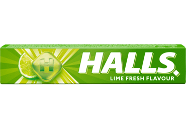Конфеты HALLS, лаймовый вкус, 33.5 г
