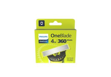 Keičiami barzdaskutės ašmenys PHILIPS ONEBLADE, 4 vnt.