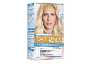 Plaukų dažai L'OREAL EXCELLENCE CREME, Nr. 01, 1 vnt.
