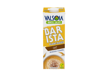 Augalinis avižų gėrimas VALSOIA BARISTA, be pridėt. cukraus, 1 l