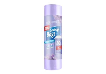 Kvapnūs užrišami šiukšlių maišai, HOME EXPERT, 40 l / 15 vnt, 22 m